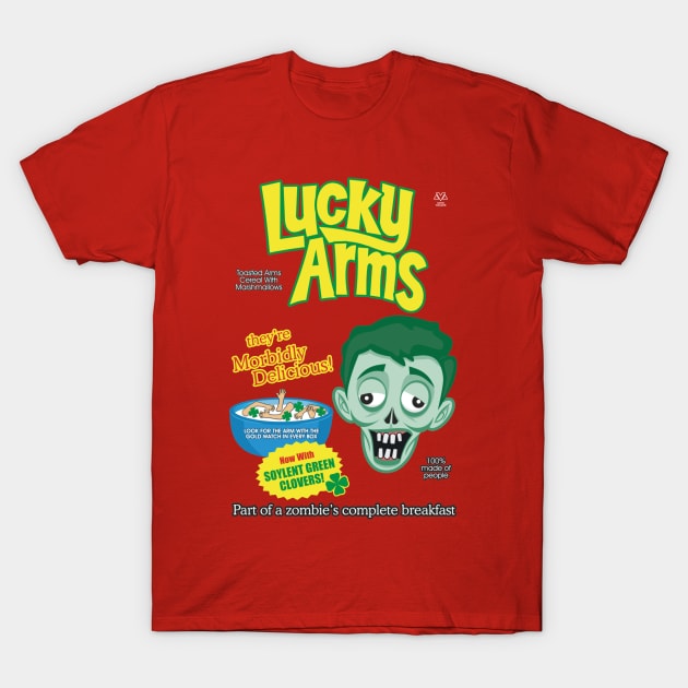 Lucky Arms T-Shirt by Movie Vigilante